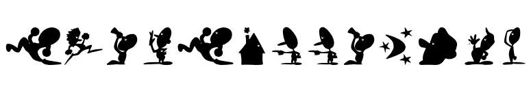 ShadowPlaying font preview