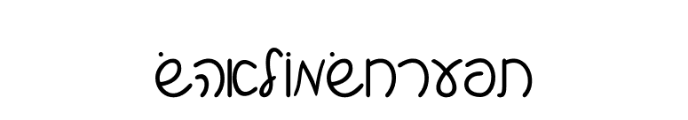 ShalomScript font preview