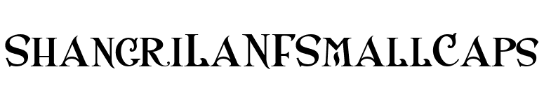 ShangriLaNFSmallCaps font preview
