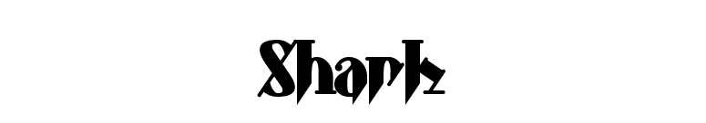 Shark font preview