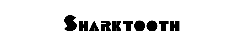 Sharktooth font preview