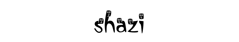 Shazi font preview
