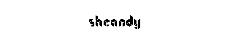sheandy font preview