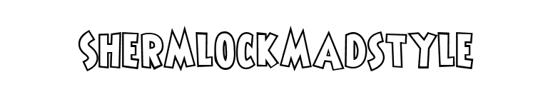 ShermlockMadstyle font preview