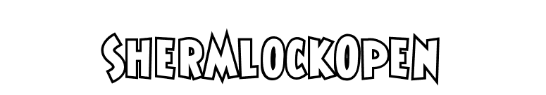 ShermlockOpen font preview