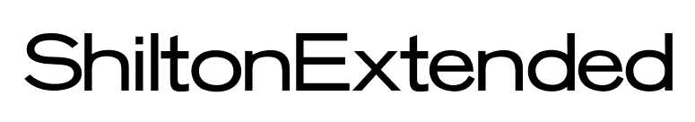 ShiltonExtended font preview