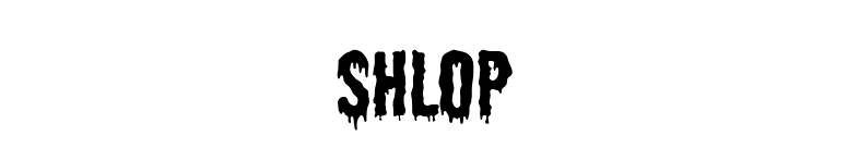 Shlop font preview