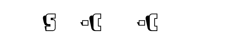 Sho-Card-Caps font preview