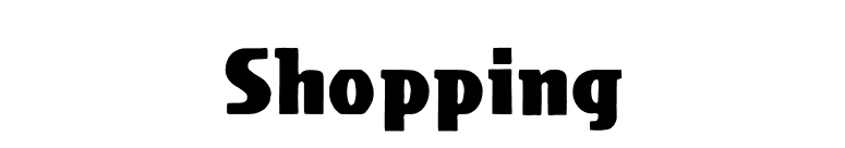 Shopping font preview