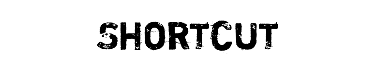 Shortcut font preview