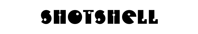 ShotShell font preview