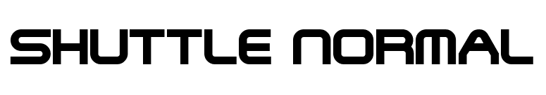 Shuttle Normal font preview