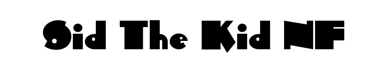Sid The Kid NF font preview
