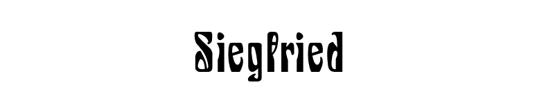 Siegfried font preview