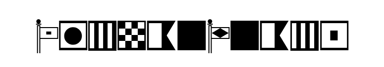 SignalFlags font preview
