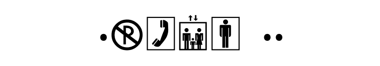 Signs MT font preview