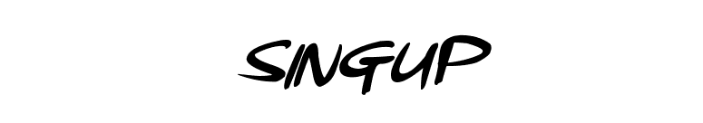 Singup
 font preview