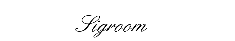 Sigroom font preview