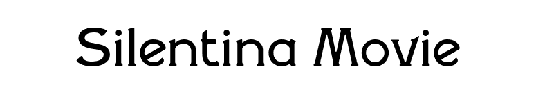 Silentina Movie font preview