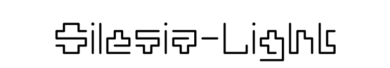 Silesia-Light font preview