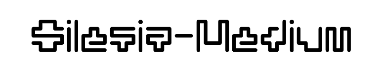 Silesia-Medium font preview