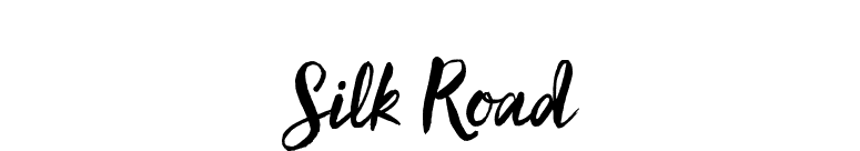 Silk Road font preview