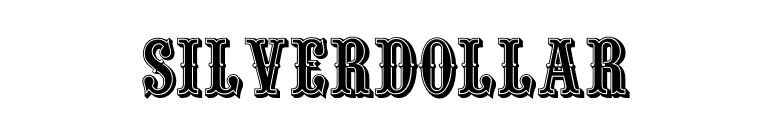 SilverDollar font preview