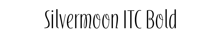 Silvermoon ITC Bold font preview
