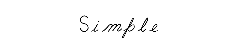 Simple font preview