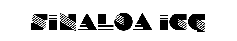 Sinaloa ICG font preview