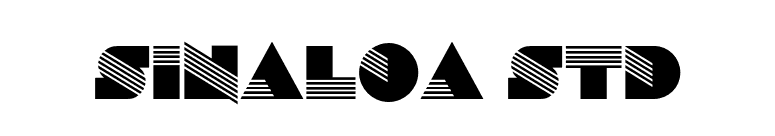 Sinaloa Std font preview