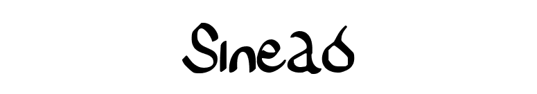 Sinead font preview