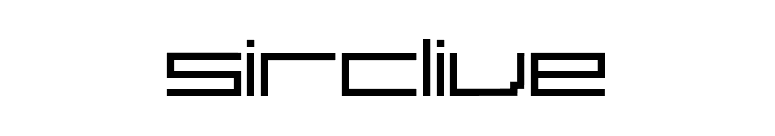 SirClive font preview
