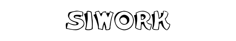 Siwork font preview
