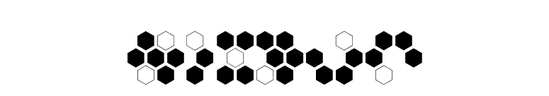 Sixgun font preview