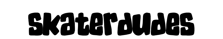 SkaterDudes font preview