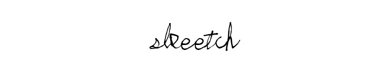 skeetch font preview