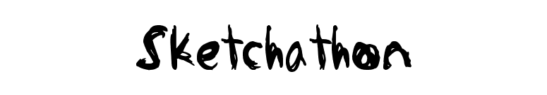 Sketchathon font preview