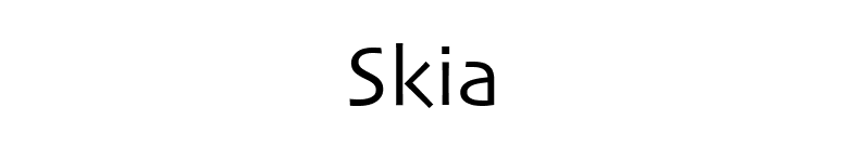 Skia font preview