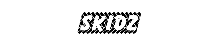 Skidz font preview