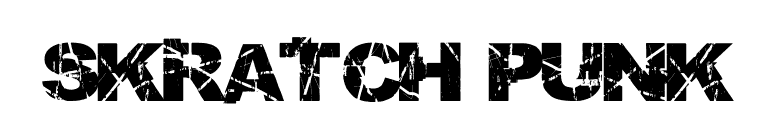 Skratch Punk font preview