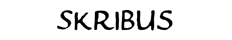 Skribus font preview