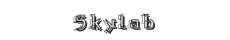 Skylab font preview