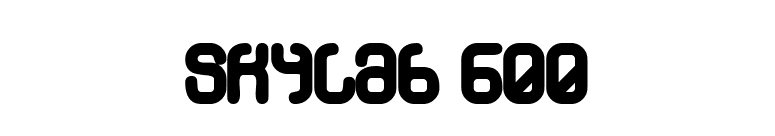 Skylab 600 font preview
