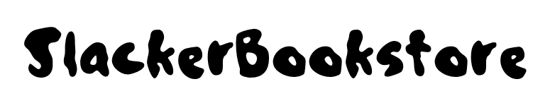 SlackerBookstore font preview