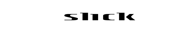slick font preview