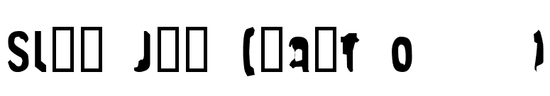 Slim Jim [part one] font preview