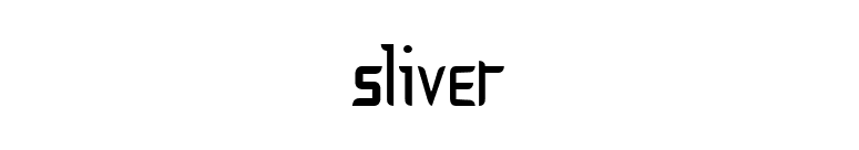 Sliver font preview