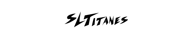 SLTitanes font preview