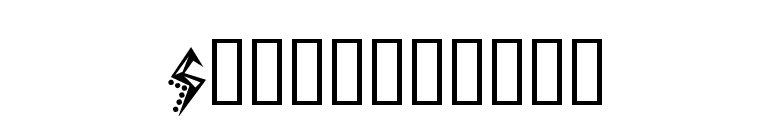 Slumgullion font preview